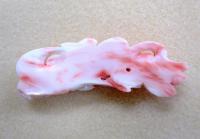 ピンク・コーラル(桃色珊瑚)/帯留め仕様　T-159
