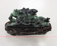 翡翠・彫刻(駿馬)