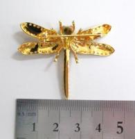 18金ブローチ(トンボ)　T262